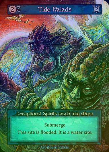 【FOIL】[Water] Tide Naiads [beta-Exceptional]